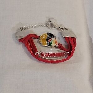 Chicago Blackhawks Red Bracelet